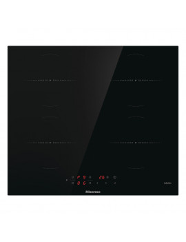 HISENSE HI6401BSCE PIANO COTTURA INDUZIONE NERO 60 CM 4ZONE BRIDGE