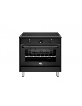 LA GERMANIA AMN964IENNE CUCINA 90X60CM 4ZONE INDUZIONE FORNO ELETTRICO NERO A