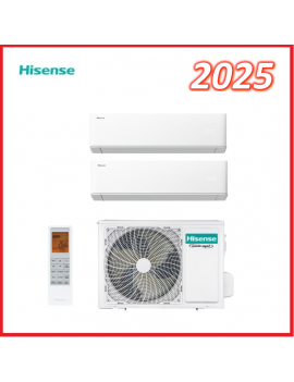 HISENSE UNI AIR DUAL 12+12 BTU 2AMW52U4RXC CLIMATIZZATORE WIFI INVERTER  A++A++