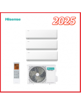 HISENSE UNI AIR TRIAL 9+9+12 3AMW62U4RJC CLIMATIZZATORE WIFI INVERTER R32 A++