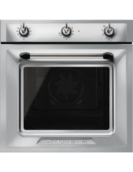 SMEG SF6905X1 FORNO ELETTRICO DA INCASSO 60CM 70L LINEA VICTORIA INOX CLASSE A