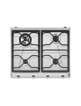 SMEG DESIGN SRV564O PIANO COTTURA A GAS 60CM INOX LINEA CONTEMPORANEA