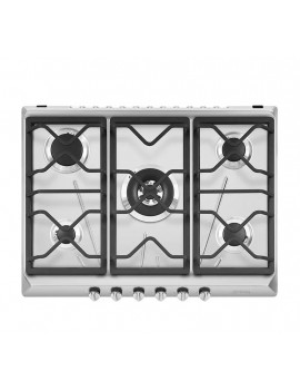 SMEG SRV576O PIANO COTTURA A GAS INCASSO 70CM LINEA CONTEMPORANEA INOX