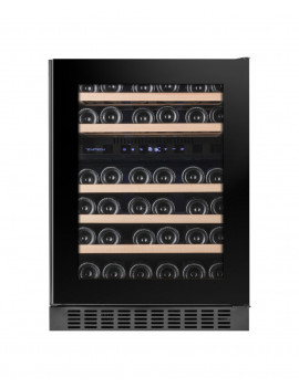 TEMPTECH OX60DRB CANTINA VINI DA INCASSO 60CM 81H 46 BOTTIGLIE NERO CLASSE F