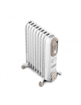 DE LONGHI V550918TWB RADIATORE A OLIO 1800 Watt 3LIV.POT. 9 ELEMENTI 50MC TIMER